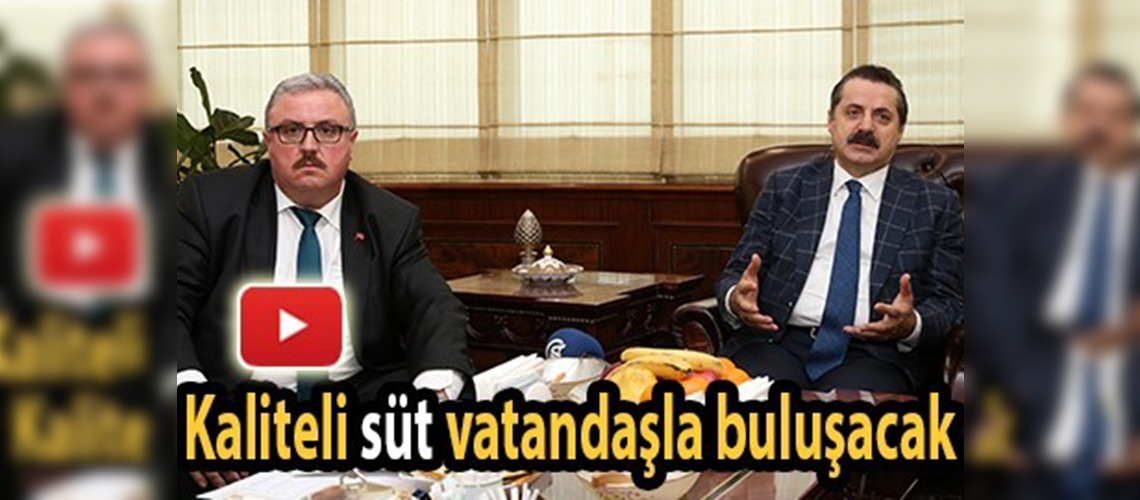 Çiğ süt vatandaşa sağlıklı ulaşacak