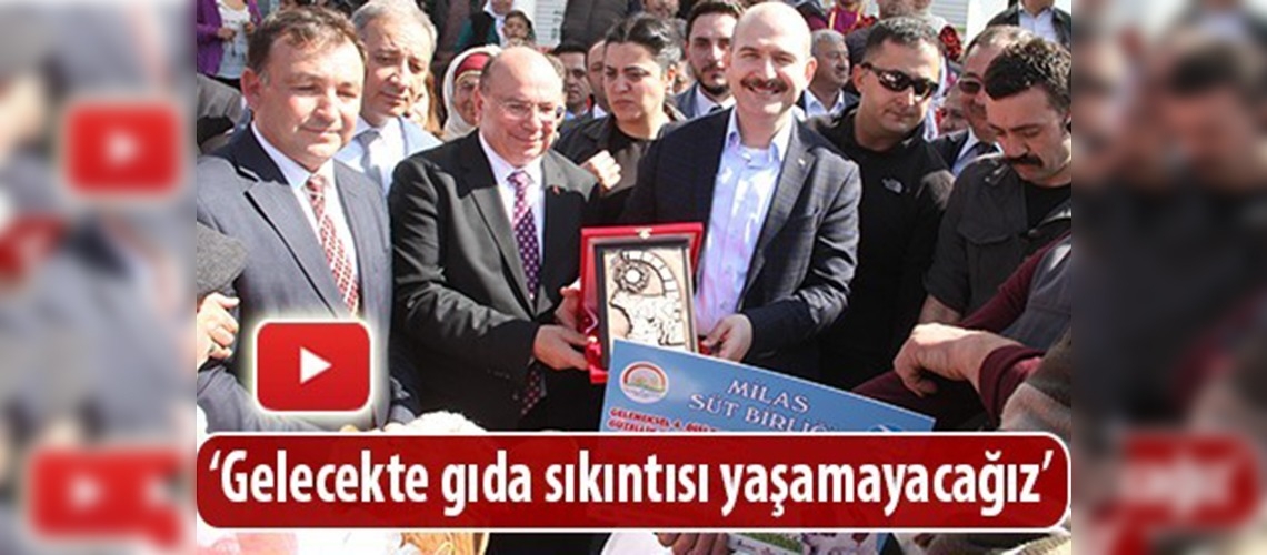 ''Gelecekte gıda sıkıntısı yaşamayacağız''