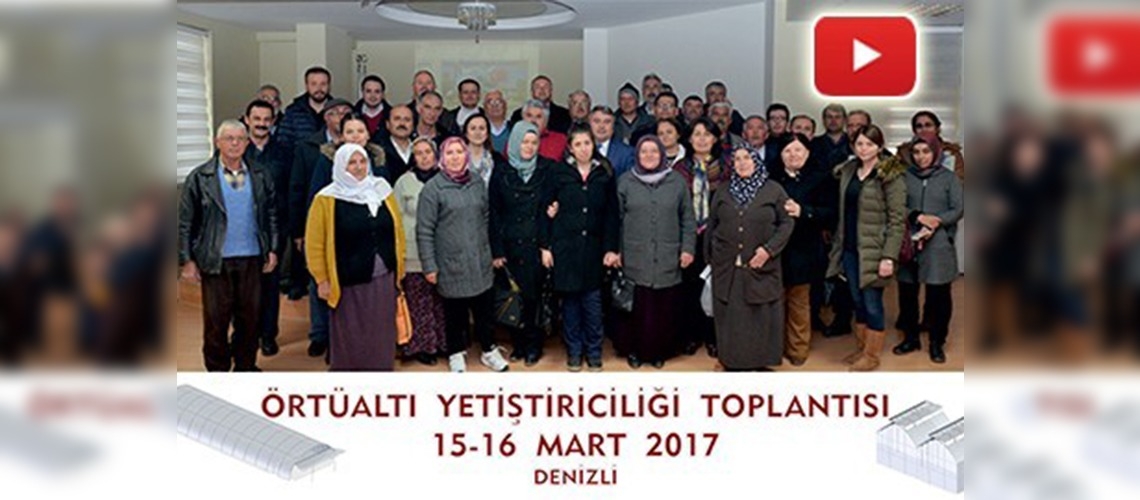 Denizli'de örtüaltı yetiştiriciliği eğitimi