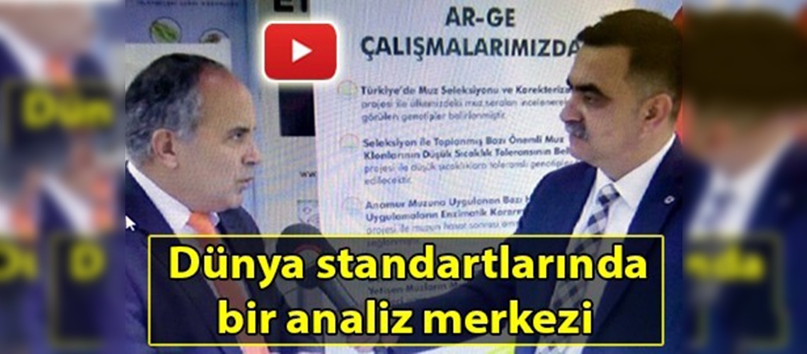 Tarım ürünlerinin analizini yapıyorlar