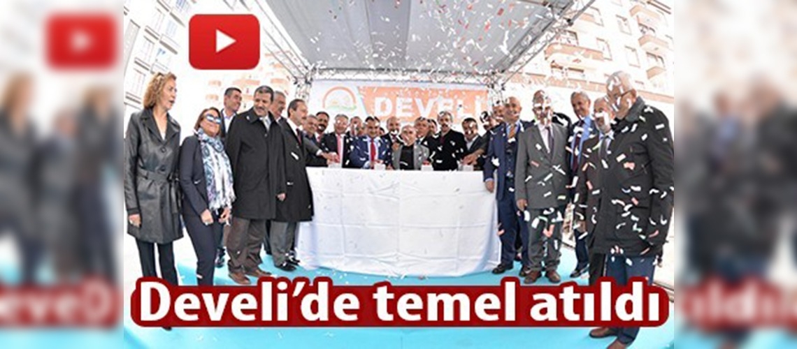 Develi yeni hizmet binasına kavuşuyor