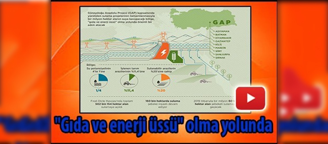 Güneydoğu ''gıda ve enerji üssü'' olma yolunda 