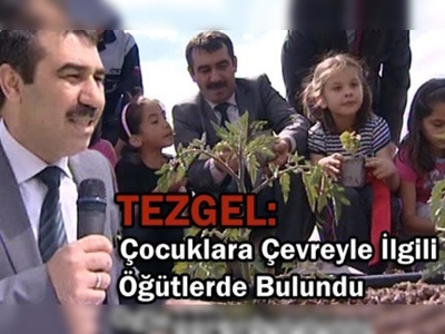 Minikler toprakla buluştu