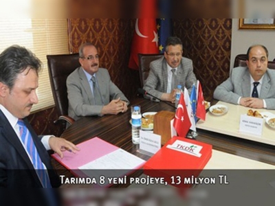 Kahramanmaraşa 8 projeyle 13 milyonluk yatırım