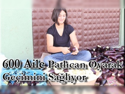 Patlıcan vadisi büyümeye devam ediyor