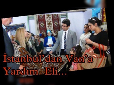 İstanbuldan Vana yardım eli