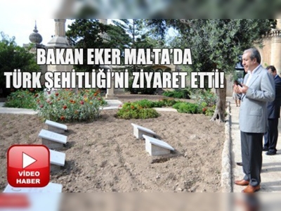 Bakan Eker Malta'da