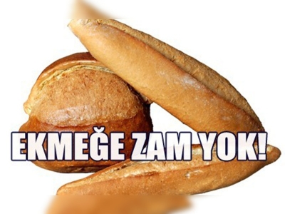 Ekmeğe zam yok