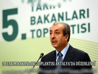 Ekonomik İşbirliği Teşkilatı 5. Tarım Bakanları Toplantısı 