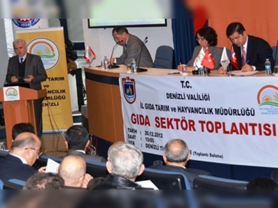 Denizlide gıda sektörünün sorunları tartışıldı