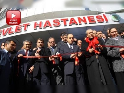 Bakan Eker hastane açılışına katıldı