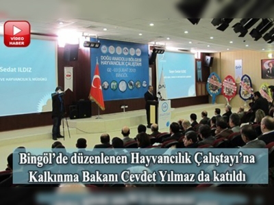 Bingölde Hayvancılık Çalıştayı