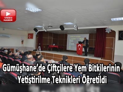 Çiftçiye yem bitkisi yetiştirme eğitimi