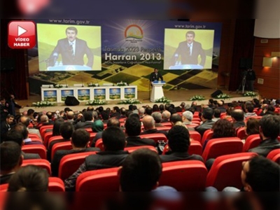 Tarım 2023 perspektifi Harran 2013 Çalıştayı 