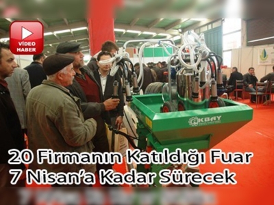 Eskişehir 3. Tarım Fuarı ziyarete açıldı