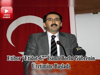 Borlu gübre çiftçilere tanıtıldı