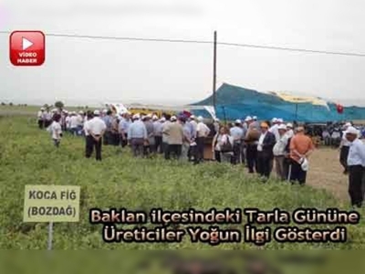 Denizlide Yem Bitkileri Tarla Günü yapıldı