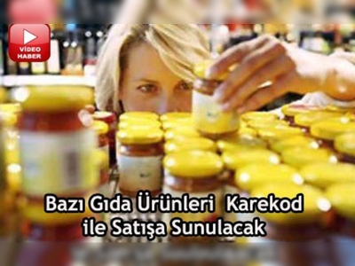 Gıda ve içkiye de karekod geliyor      