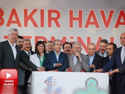 Diyarbakır Havalimanının yeni terminal binasının temeli atıldı 