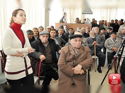 Aksaray'da çiftçiler bilgilerine bilgi kattı