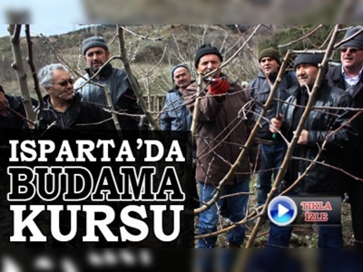 Ispartada budama kursu