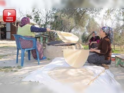 Yufka ekmeğin sofralara uzanan yolculuğu