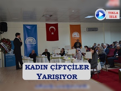 Balıkesirde Kadın Çiftçiler Yarışıyorun birincileri yarıştı