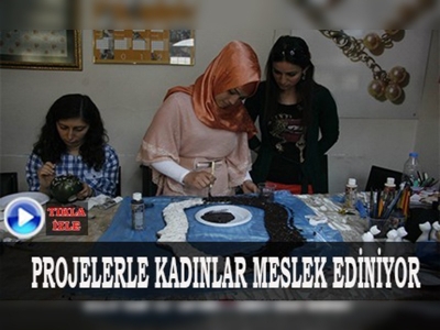 Diyarbakırda nasırlı eller meslek sahibi oldu