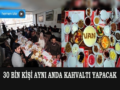 Van kahvaltısı Guinness'e aday