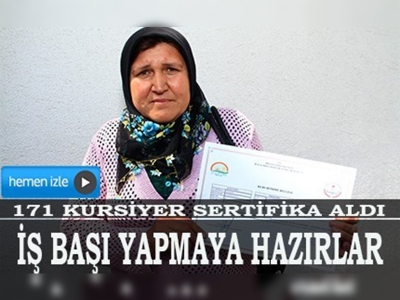 Eğitimli çobanlar iş başı yapmaya hazır 