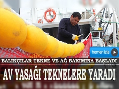 Av yasağı teknelere yaradı