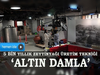 5 bin yıllık zeytinyağı üretim tekniği 