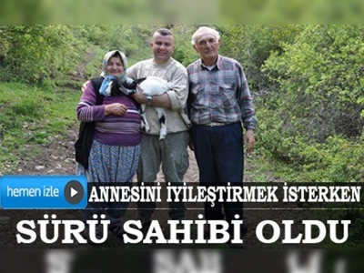 Hem annesi iyileşti hem sürü sahibi oldu