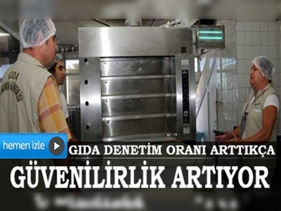 Gıda denetimi yarım milyonu aştı 