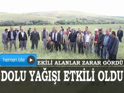 Yozgatta dolu yağışı