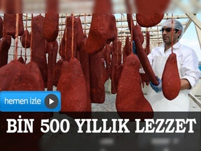 Bin 500 yıllık lezzet: Pastırma