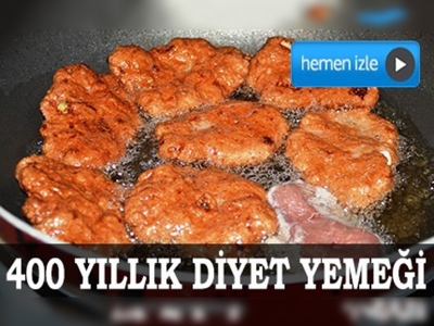 400 yıllık diyet yemeği 