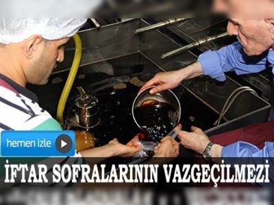 İftar sofralarının vazgeçilmezi meyan şerbeti