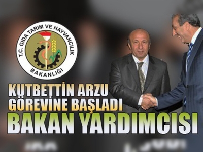 BAKAN YARDIMCISI ARZU GÖREVE BAŞLADI