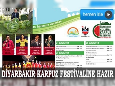  4.Kültür ve Karpuz Festivali başlıyor