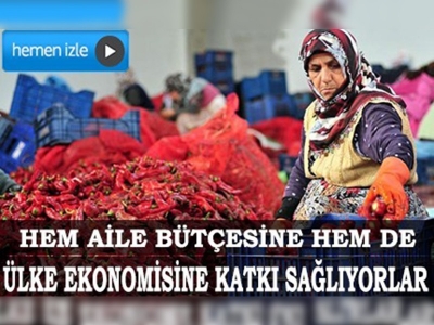 Kadın salça üreticilerinden ülke ekonomisine katkı