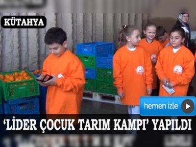 Çocuklara uygulamalı tarım eğitimi