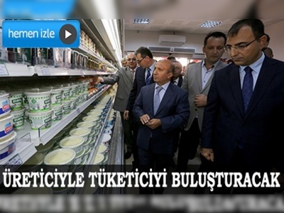 Çiftçiler, ürünlerini bu markette satacak