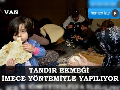 Dayanışmanın adresi tandır evleri