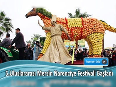 Mersin'de Narenciye Festivali Renkli Görüntülere Sahne Oldu