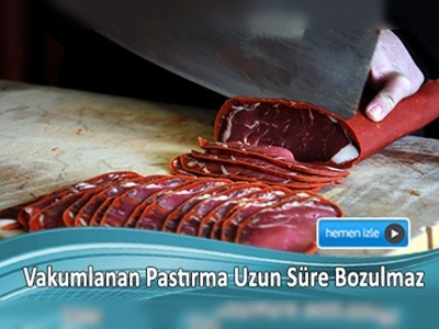 Pastırma satışlarının büyük bölümü hediyelik