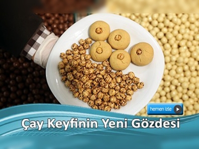 Çay keyfinin yeni gözdesi 'leblebili kurabiye'