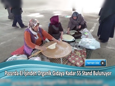 Kırıkkale'de üreten kadınlar pazarı açıldı