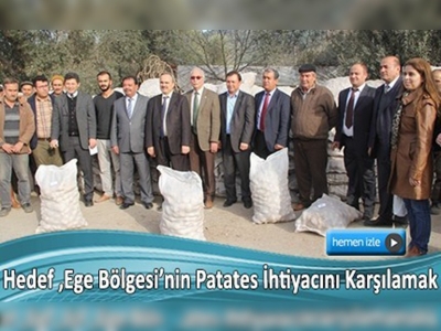 Muğla'da her mevsim patates yetiştirilecek  