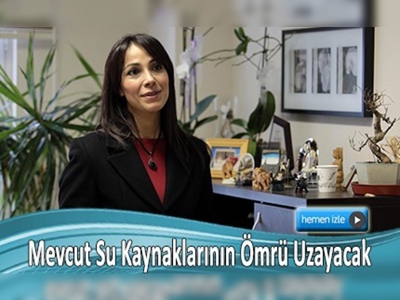 Arıtılmış atık su kullanımıyla,mevcut kaynaklar korunabilir